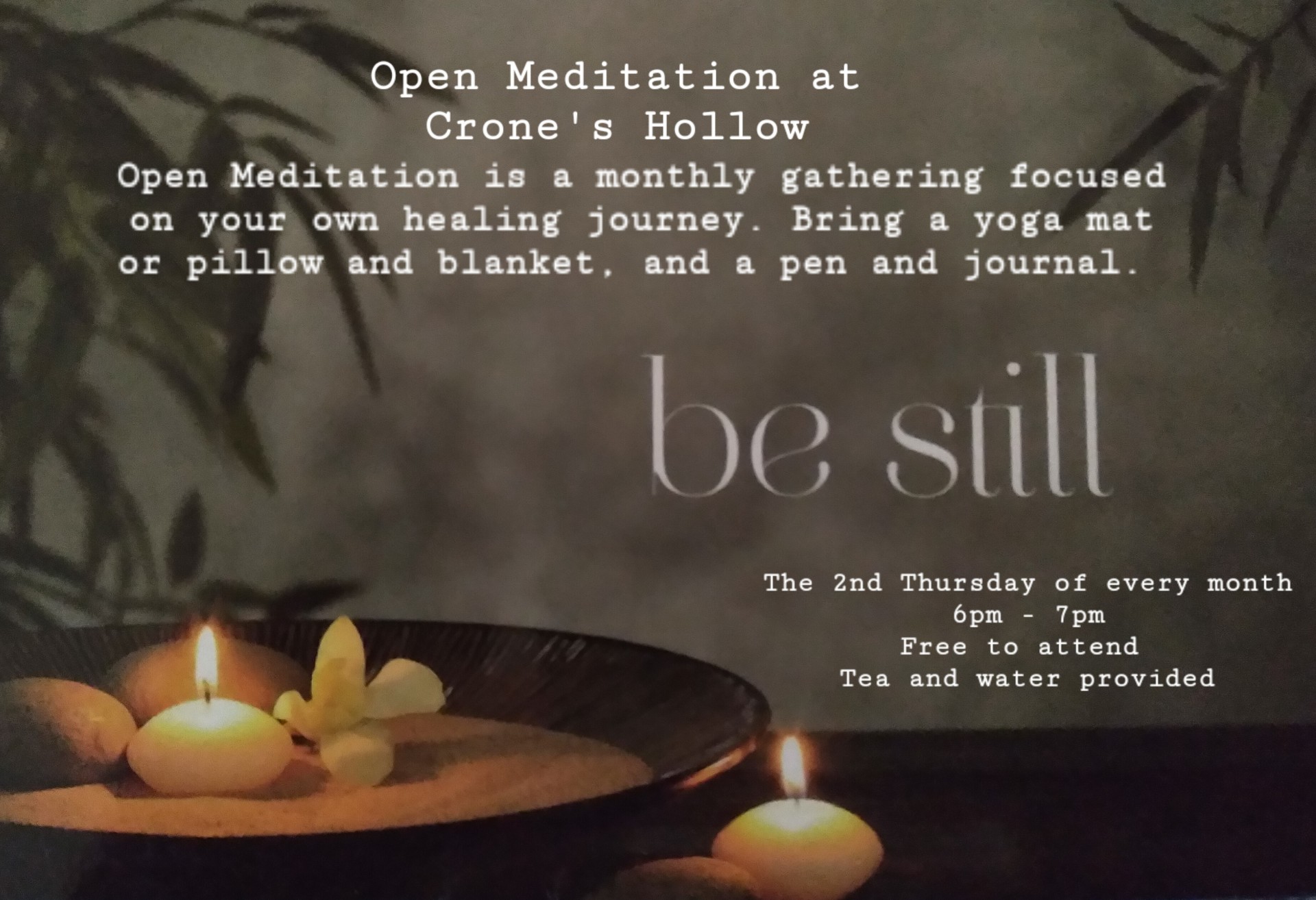 Be Still:  An Open and Free Meditation-2026-04-09