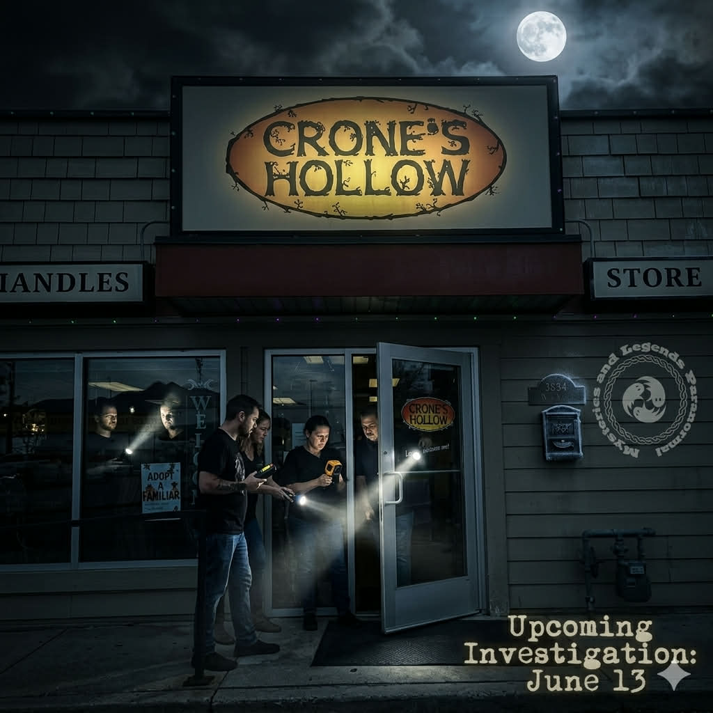 Crone's Hollow Investigation with Mysteries & Legends Paranormal Research Team