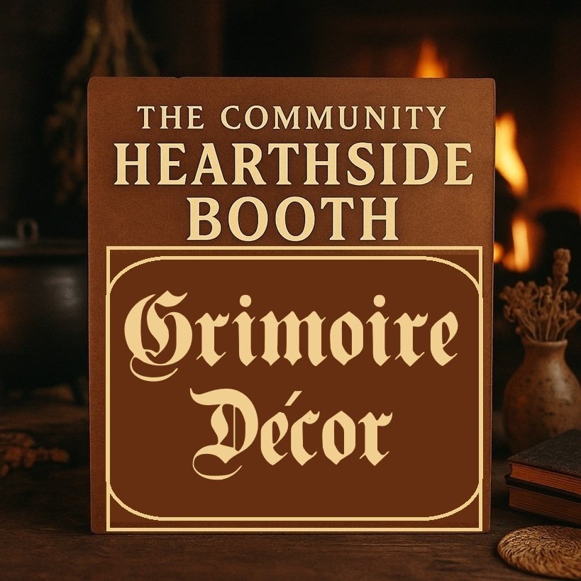 Community Hearthside Booth, Sat/Sun, Oct 10/11