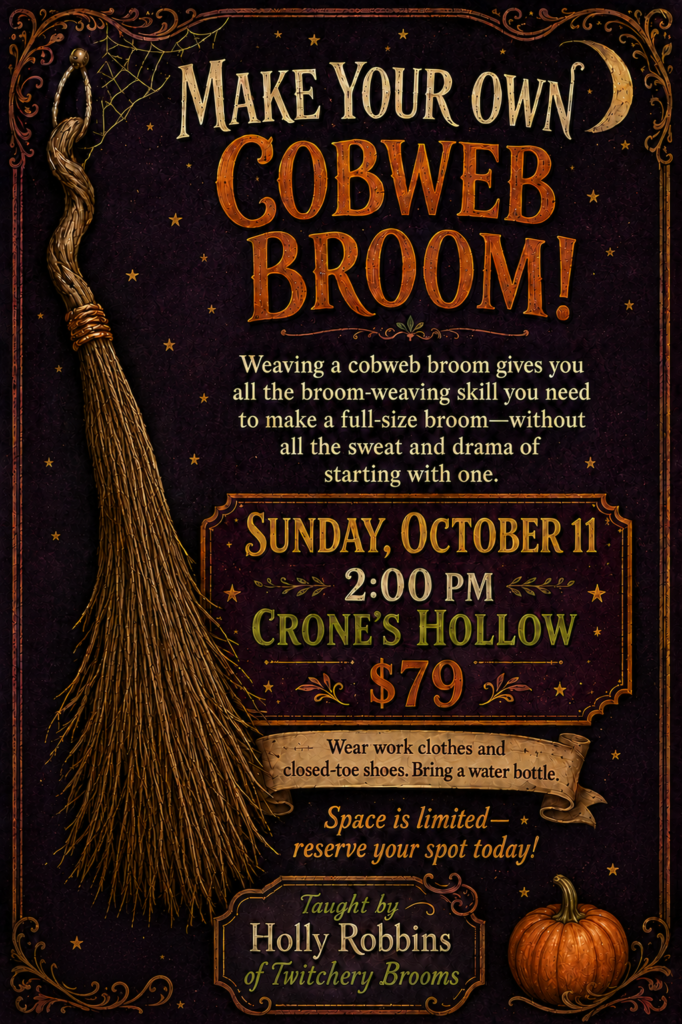 Make Your Own Witches Broom!