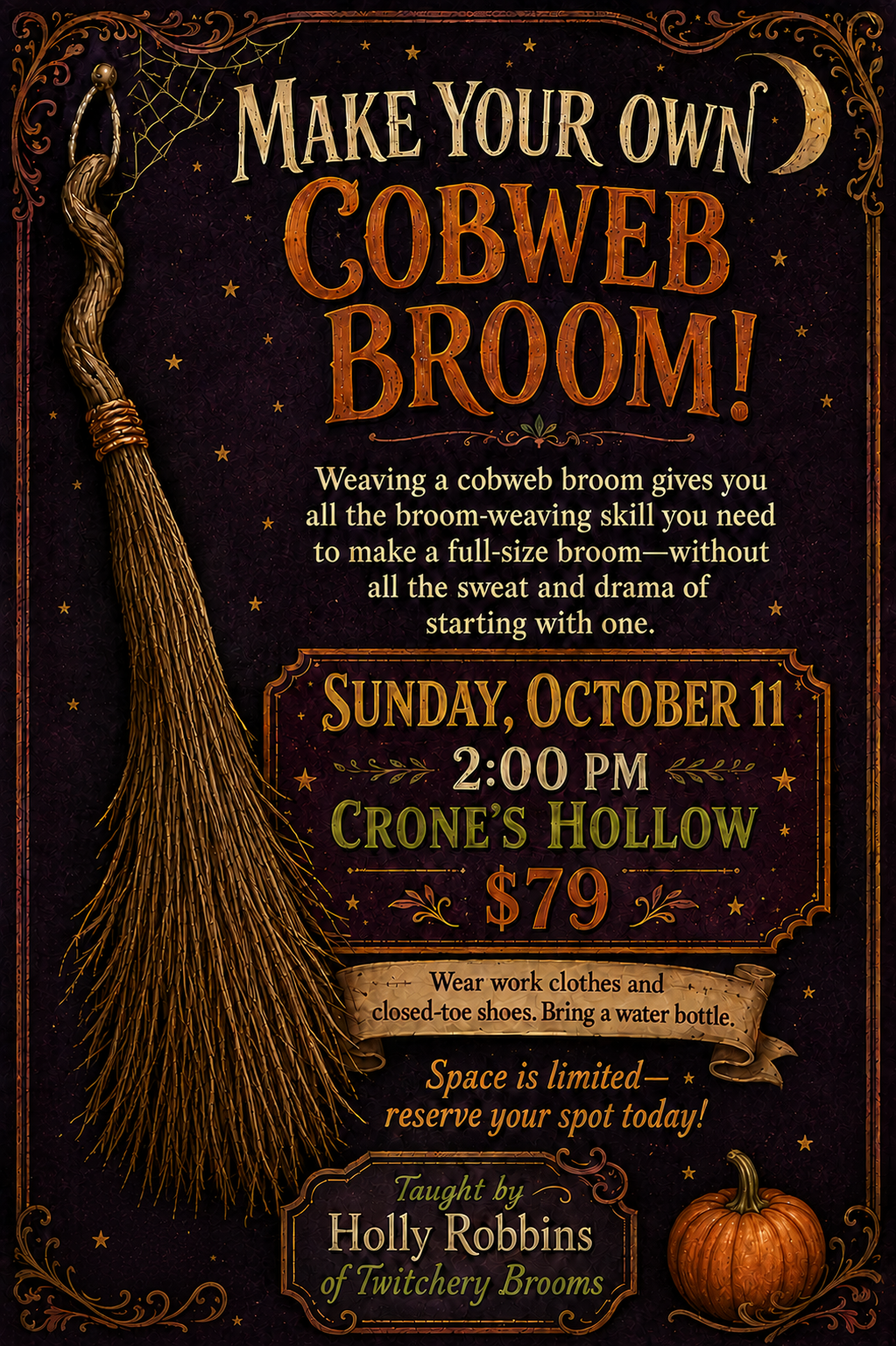 Make Your Own Witches Broom!