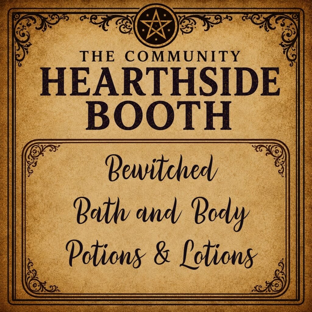 Community Hearthside Booth, August 22/23