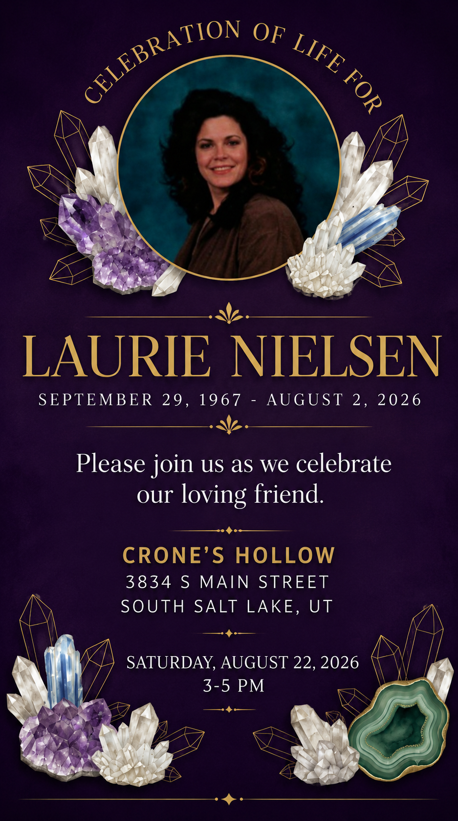 Laurie Nielsen:  Celebration of Life