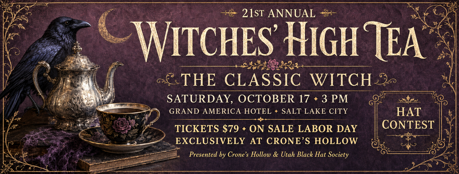 21st Annual Witches High Tea